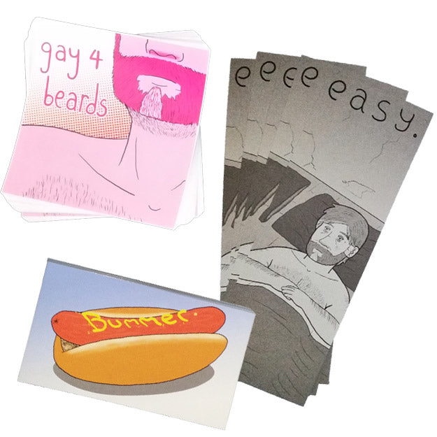 Gay 4 Beards - Sticker