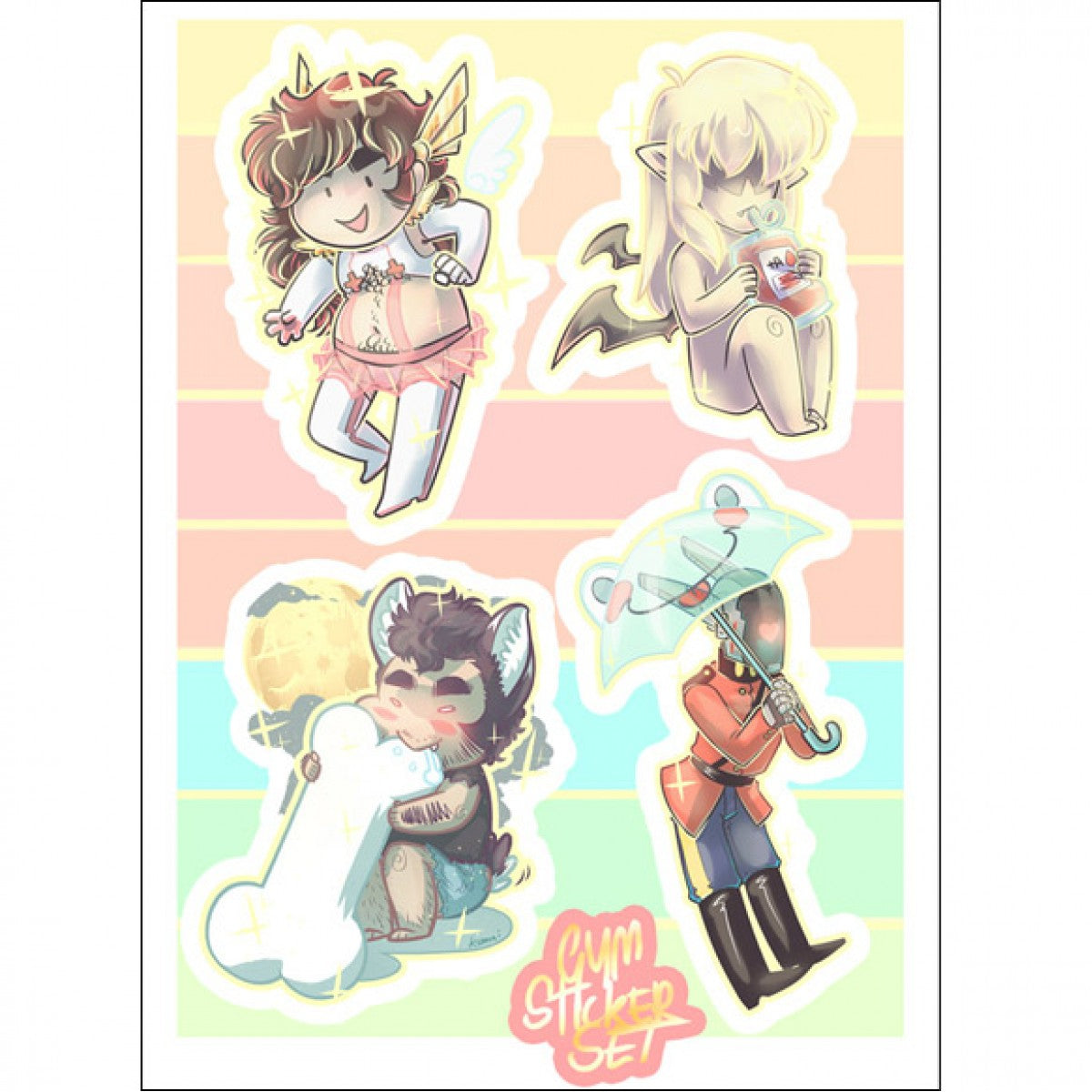 Get Your Man - Sticker Sheet